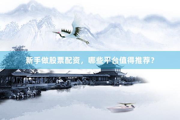新手做股票配资，哪些平台值得推荐？